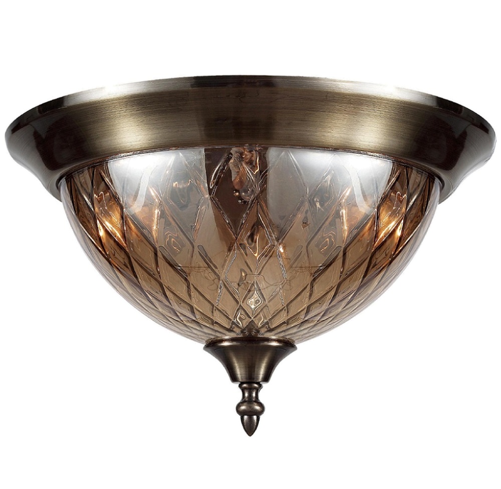 Светильник потолочный Crystal Lux NUOVO PL3 BRONZE Crystal Lux