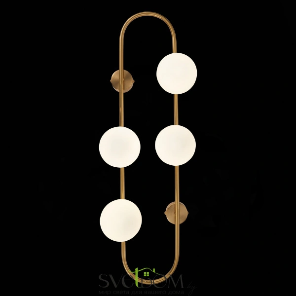 SL1149.301.04 Бра ST-Luce Латунь/Белый G9 4*5W VERA