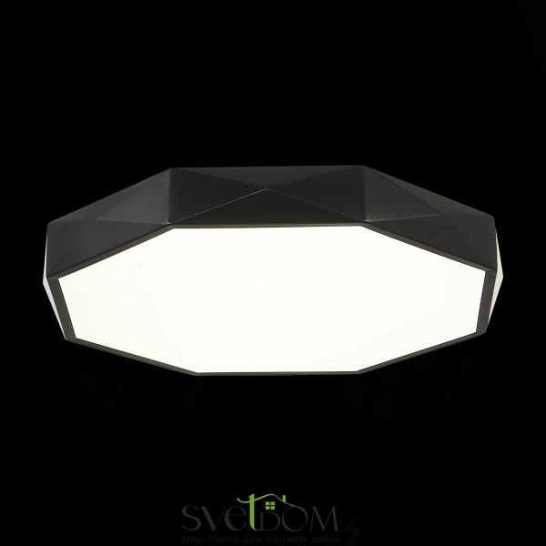 SLE200842-01 Светильник потолочный Черный/Белый LED 1*45W 3000K/4000K/6000K RONDO