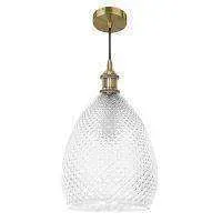 Lightstar 798021 Люстра GENNI 1х40W E27 ЛАТУНЬ/ПРОЗРАЧНЫЙ