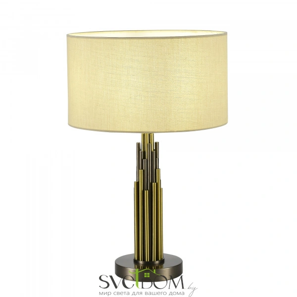 SL1638.304.01 Прикроватная лампа ST-Luce Латунь/Серый E14 1*42W GLORIA