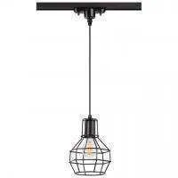 370423 PORT NT19 133 черный Светильник трековый однофазный трехжильный IP20 E27 50W 220V ZELLE