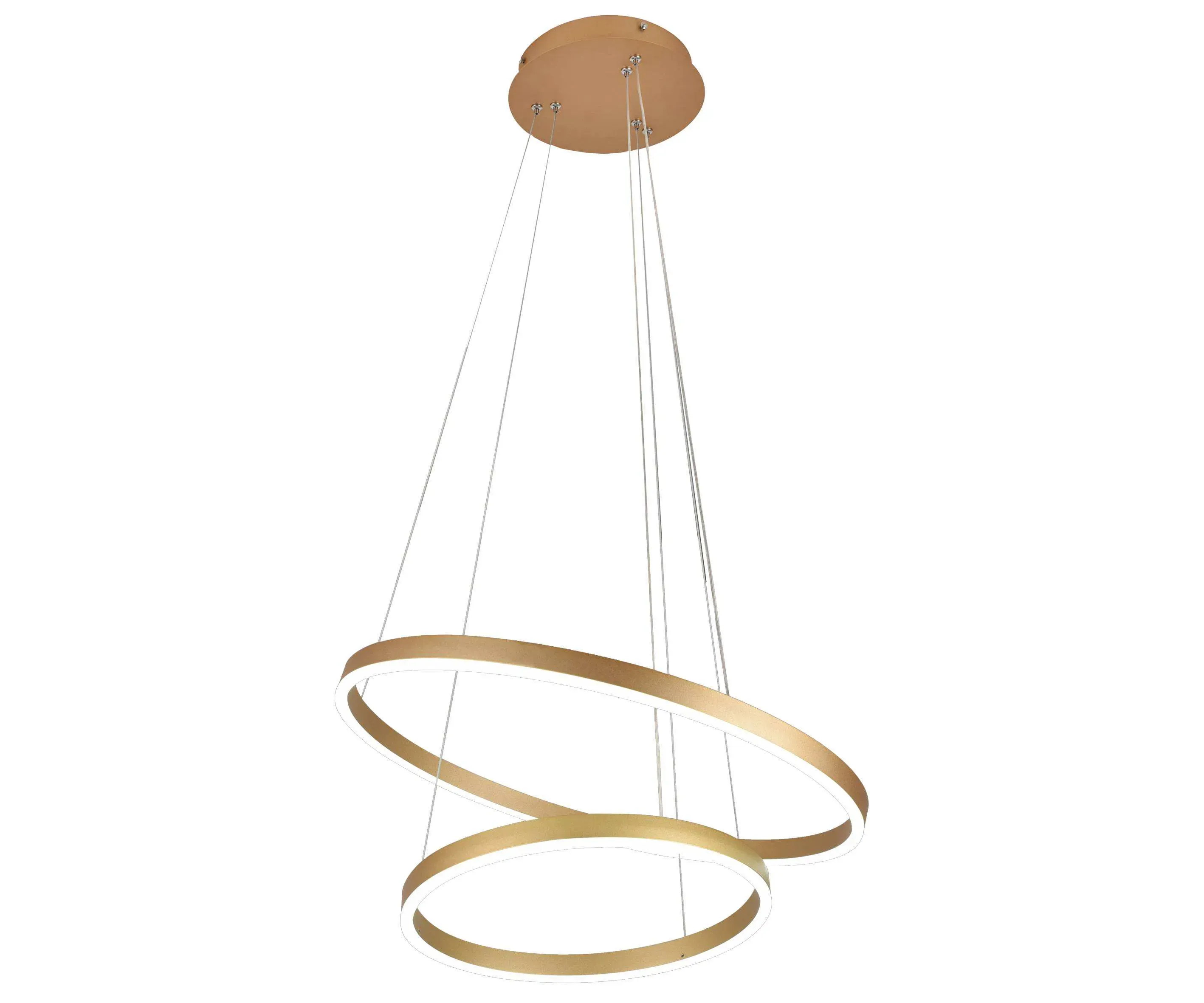 Kink Light 08219,33(3000k) Подвес димм. Тор мат.золото d60+40