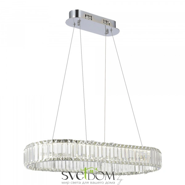 SL1622.123.01 Светильник подвесной ST-Luce Хром/Прозрачный LED 1*60W 4000K TIVOLI