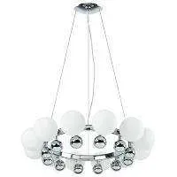 Lightstar 801124 Люстра SFERETTA 12х40W G9 ХРОМ/БЕЛЫЙ