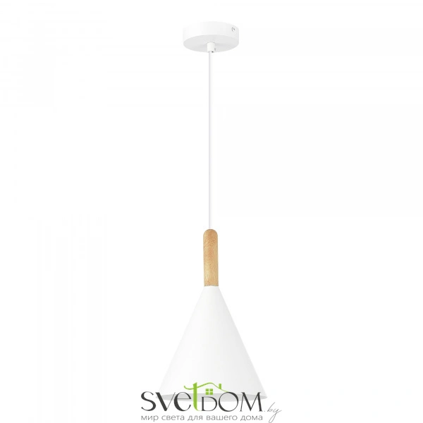 SLE1255-503-01 Светильник подвесной Белый/Белый E27 1*40W ARKET