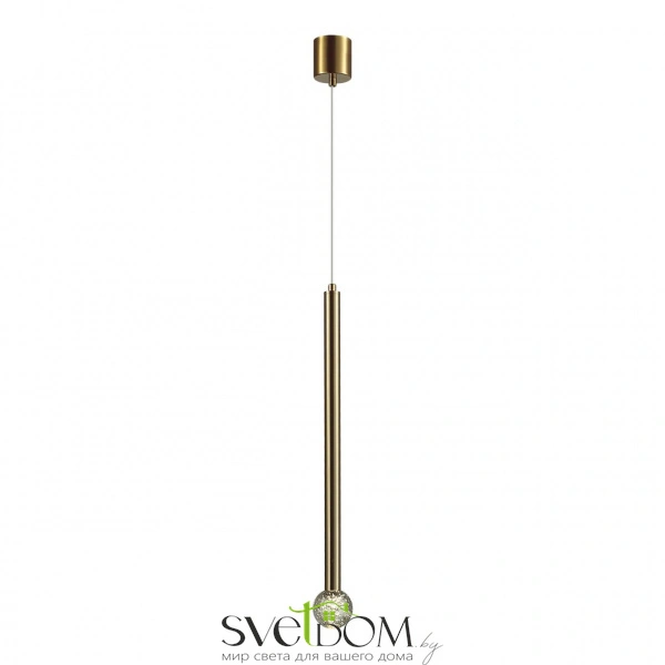 4374/3LA HIGHTECH ODL26 279 светильник золото/хрустальн. стекло/металл IP20 LED 3W 400Лм 3000K 220-240V FIANO