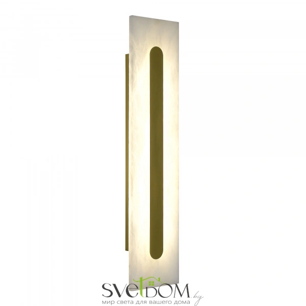 SL6139.231.01 Светильник настенный ST-Luce золотистый/белый LED 1*12W 3000K GEOM