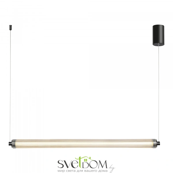 SL6224.413.01 Светильник подвесной ST-Luce Черный/Прозрачный LED 1*30W 4000K BAMBOO