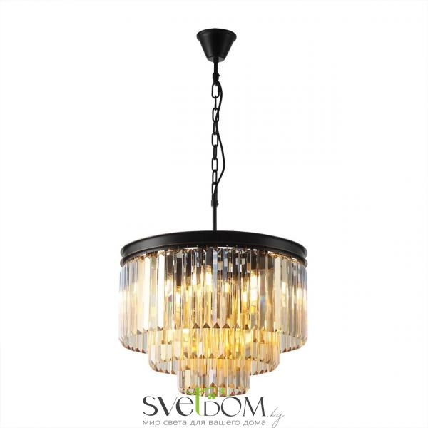 Citilux Мартин CL332132 Люстра хрустальная подвесная Шампань