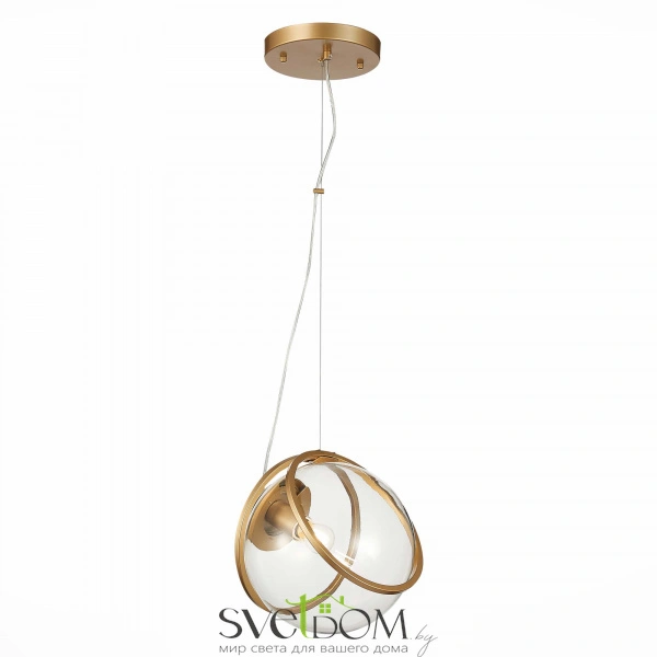 SL1181.313.01 Подвес ST-Luce Латунь/Латунь, Прозрачный E27 1*40W ACERRA