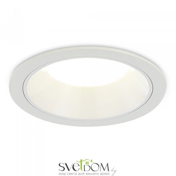 ST755.548.07 Св-к встр. Белый LED 1*7W 4000K 630Lm Ra80 120° IP20 D85xH45 100-240V Встраиваемые светильники