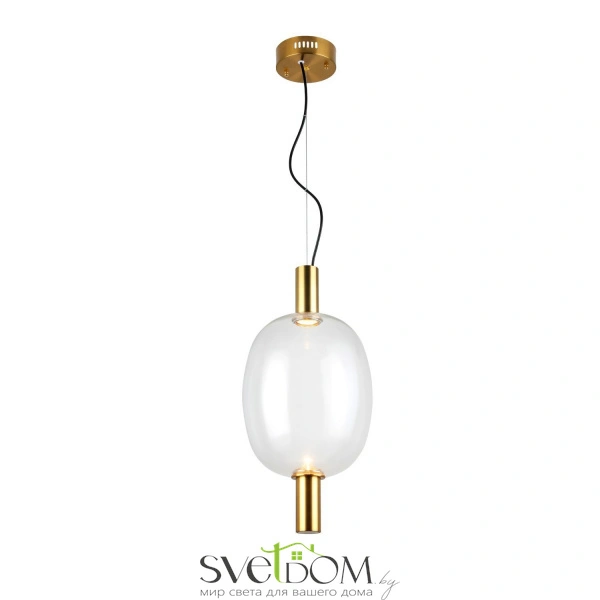 SL1582.313.01 Светильник подвесной ST-Luce Бронзовый/Прозрачный LED 1*7W 2700K ALLENORE