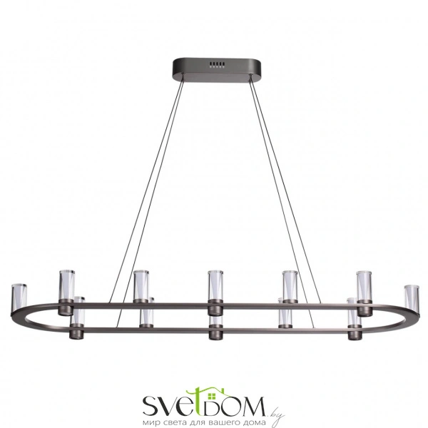 7143/65L HIGHTECH ODL26 513 светильник черный gun powder/акрилл/металл IP20 LED 69W 3830Лм 3000K 180° 220V DEFANCE