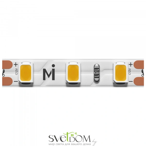 Светодиодная лента Ultra 12В 2835 9,6Вт/м 4000К 5м IP 20 201107