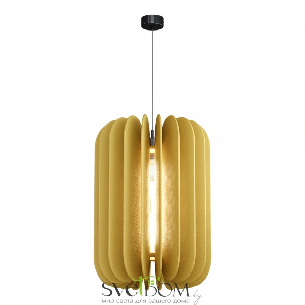 SL3004.443.01 Светильник подвесной ST-Luce Черный/Желтый E27 1*60W SENTITO