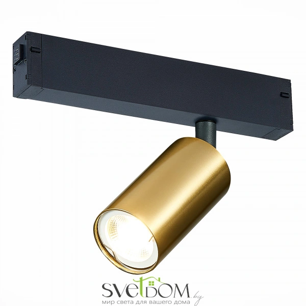 ST503.206.01 Св-к трек. Золотистый GU10 1*50W  IP20 L100xW54xH142 180-240V Без ламп SKYLINE 220