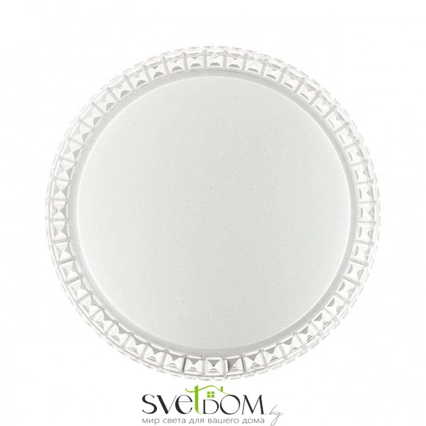 2036/DLN PALE SN 197 Светильник пластик/белый/прозрачный LED 48Вт 3000/4000/6000K D400 IP43 CCT BRISA