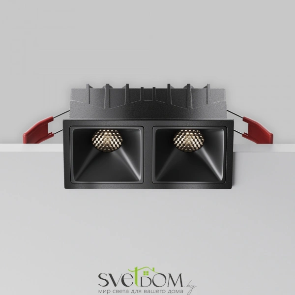 Встраиваемый светильник Technical DL043-02-10W4K-SQ-B-1