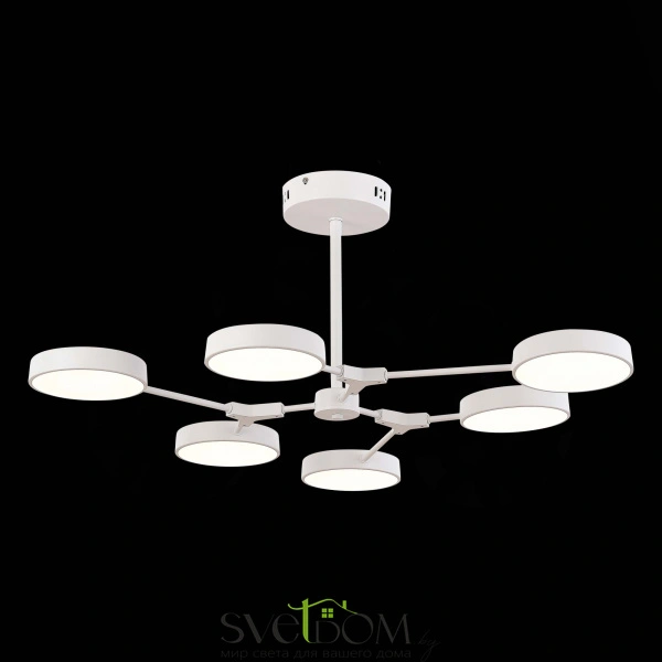 SLE6003-502-06 Светильник потолочный Белый/Белый LED 6*10W MONTA