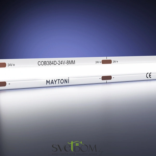 Светодиодная лента Ultra 24В COB 12Вт/м 6000К 5м IP 20 201077