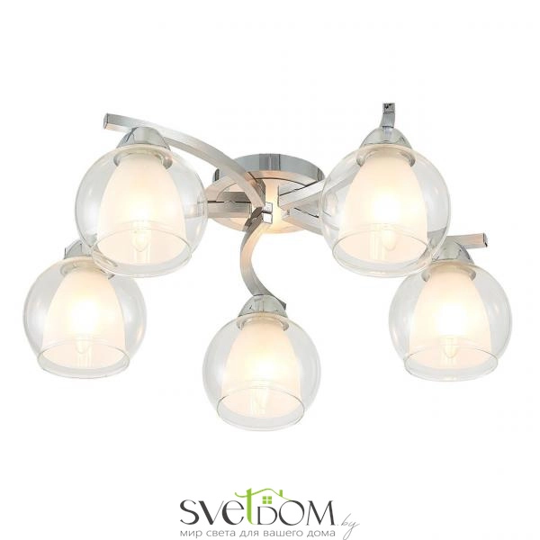 Citilux Кристи CL152157 Люстра потолочная Алюминий Хром