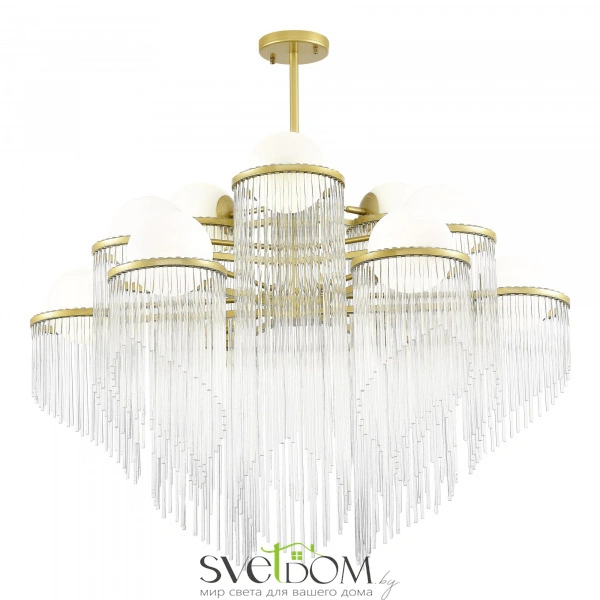 SL1511.203.12 Люстра подвесная ST-Luce Золотистый/Белый E27 12*60W ALLEGRO