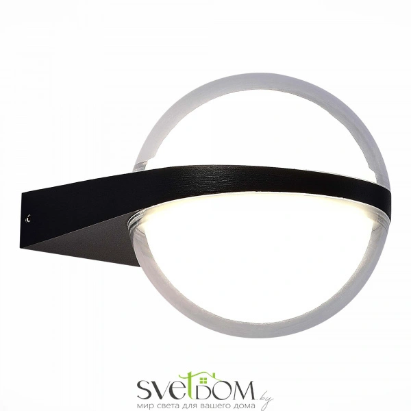 SL9510.401.01 Светильник уличный настенный ST-Luce Черный/Белый LED 2*6W 4000K CELESTE