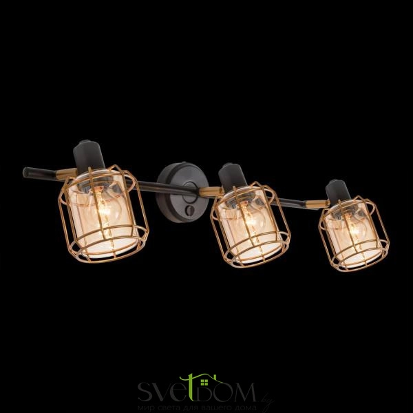 Citilux Таверна CL542632 Спот поворотный с выключателем Чёрный