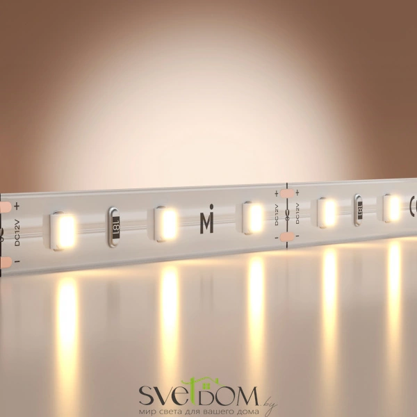 Светодиодная лента Base 12В 2835 4,8Вт/м 3000K 5м IP 20 201162