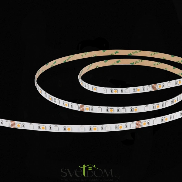 ST019.418.20RGBW Светодиодная лента SMD5050  - -*86W RGB+4000K 300Lm Ra>90 IP20 L1 000xW10xH- 24V Светодиодные ленты