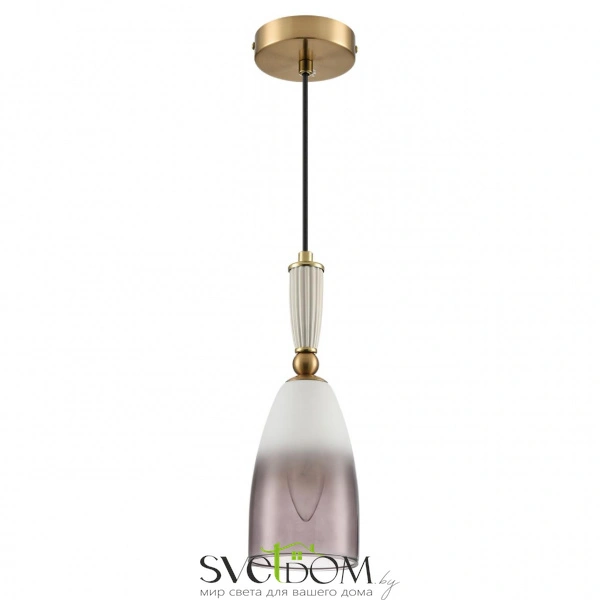 8285/1A SUSPENTIONI LN26 389 античная бронза/белый, металл/керамика/стекло Подвес Е14 1*40W 220V DERBI
