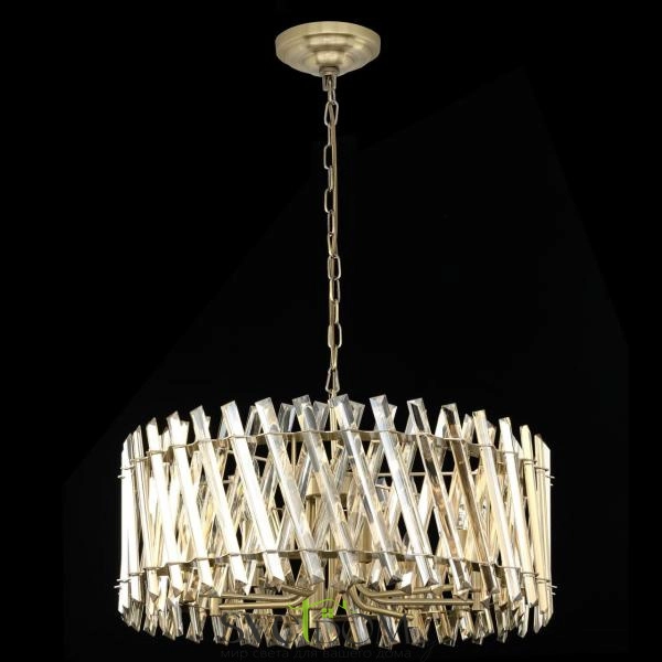 Citilux Ингвар CL334283 Люстра подвесная хрустальная Бронза