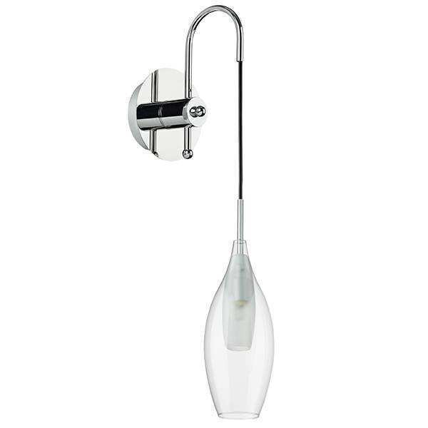 Lightstar 803521 Бра PENTOLA 1х25W G9 ХРОМ/ПРОЗРАЧНЫЙ