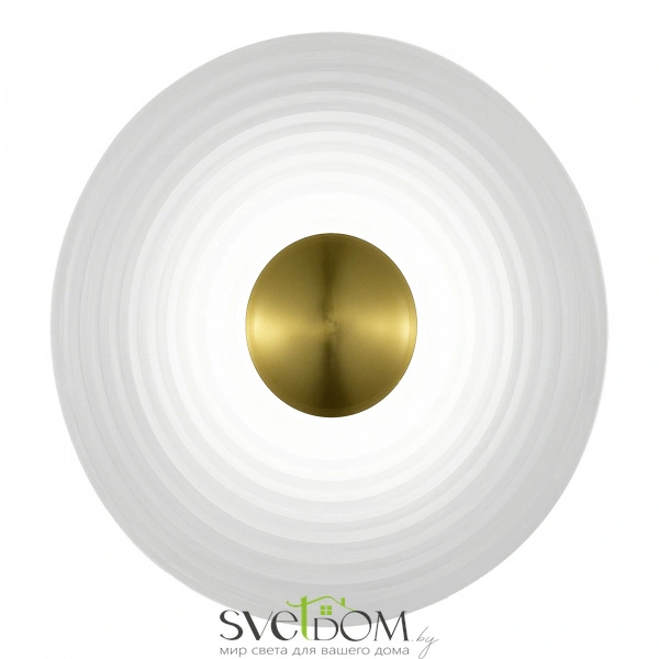 SL6125.311.01 Светильник настенный ST-Luce Латунь/Прозрачный LED 1*6W 3000K MOON