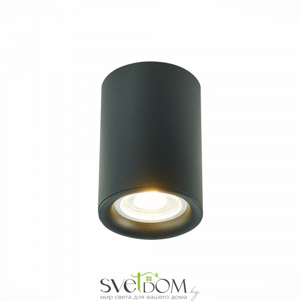 ST114.407.01 Светильник потолочный Черный GU10 1*50W  IP20 L65xW65xH93 220V Без ламп Накладные светильники