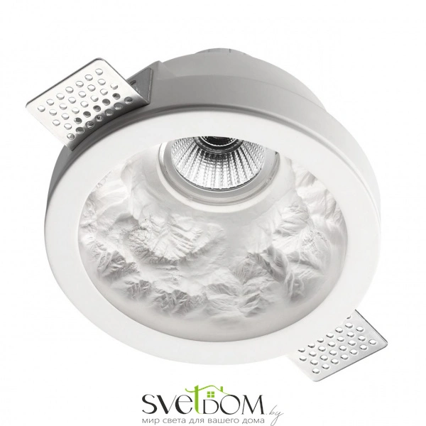 7168/7CL HIGHTECH ODL26 427 светильник белый/гипс/металл IP20 LED 7W 816Лм 3000K 60° 220-240V MONTANA