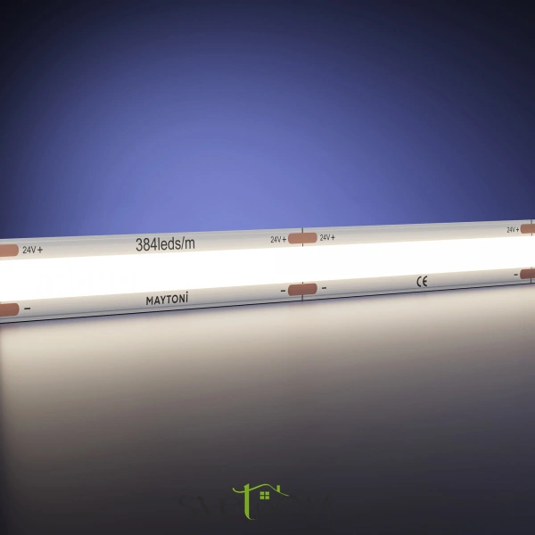 Светодиодная лента Ultra 24В COB 12Вт/м 4000K 50м IP 20 201222