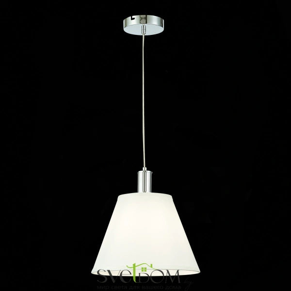 SLE111303-01 Подвес Хром/Белый E27 1*60W MONZA