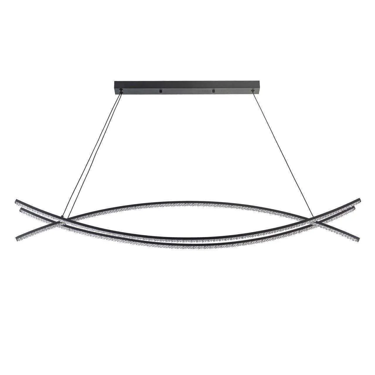 Подвесной светильник LED4U L8630-1200 BK