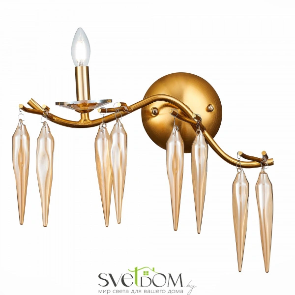 SL1653.201.01 Бра ST-Luce Золотистый/Золотистый E14 1*40W SIENA