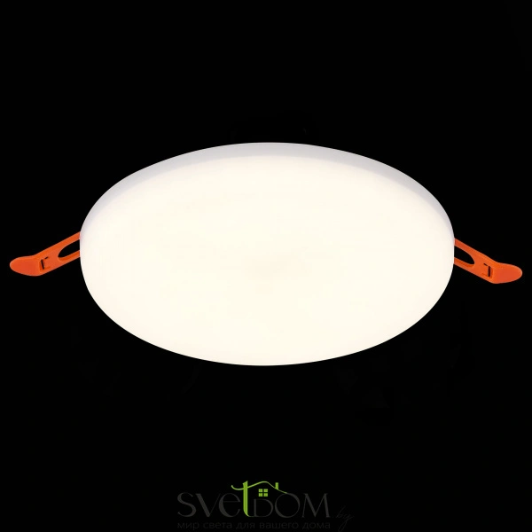 ST700.538.22 Св-к встр. Белый LED 1*22W 3000K 1 890Lm Ra80 180° IP44 D170xH20 85-265V Встраиваемые светильники