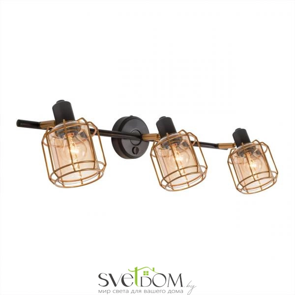 Citilux Таверна CL542632 Спот поворотный с выключателем Чёрный