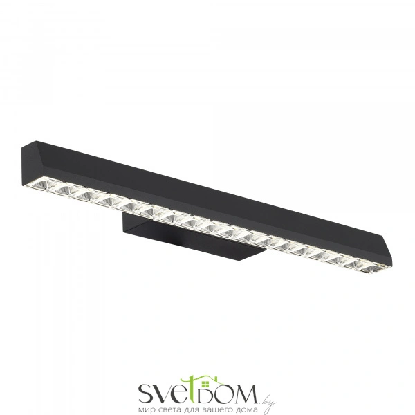 SL1018.401.01 Светильник настенный ST-Luce черный/прозрачный LED 1*11W 4000K EUCLIDICS