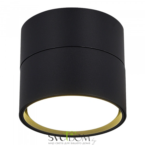ST651.402.01 Светильник потолочный Черный GX53 1*50W IP20 D85xH77 220V Без ламп Потолочные светильники