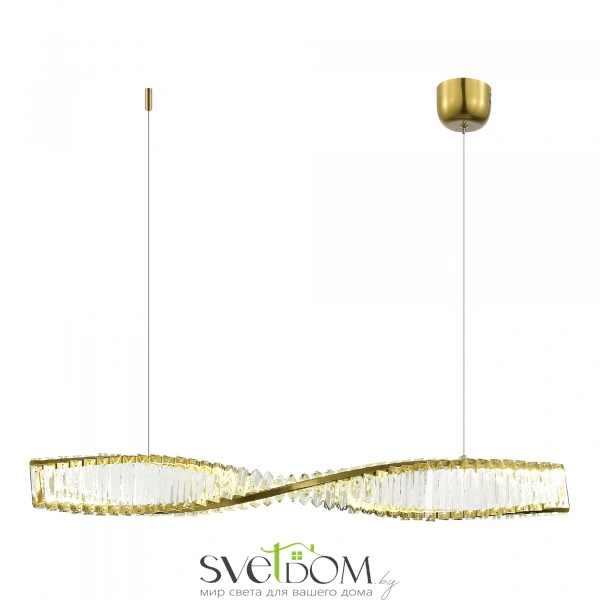 SL6205.313.01 Светильник подвесной ST-Luce Латунь/Прозрачный LED 1*21W 4000K ELICA