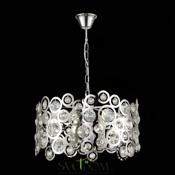 SL1103.103.08 Светильник подвесной ST-Luce Хром/Прозрачный,Хром E14 8*60W LETINA