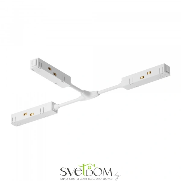 Коннектор питания Т-образный Gravity белый TRA004CWT-22W