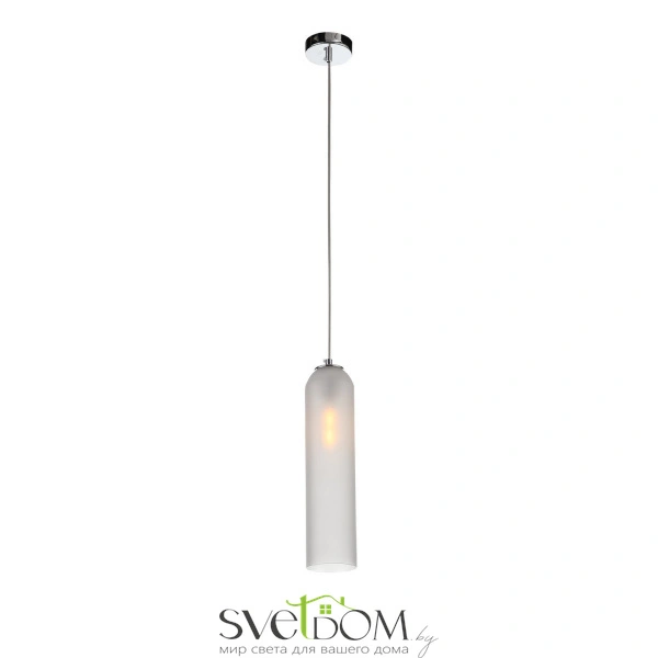 SL1145.153.01 Светильник подвесной ST-Luce Хром/Белый E27 1*60W CALLANA