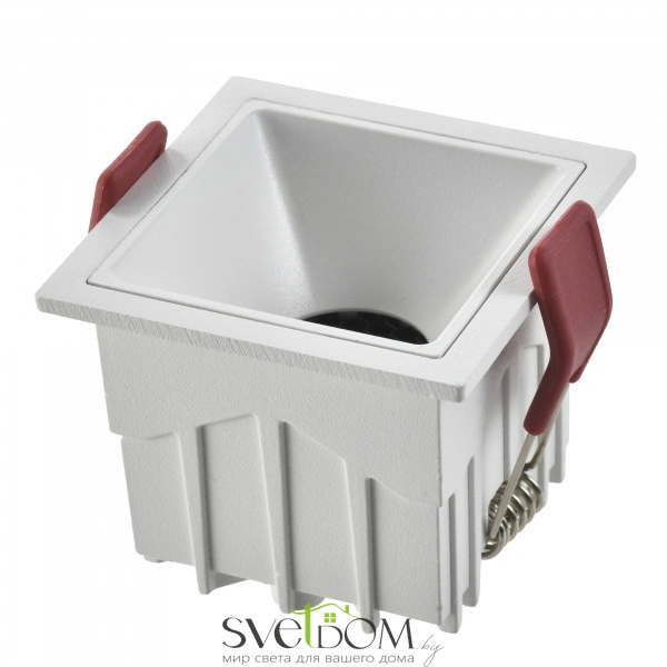 ST757.538.10S Св-к встр. Белый LED 1*10W 60° IP20 L65xW65xH52 85-265V В комплекте Встраиваемые светильники